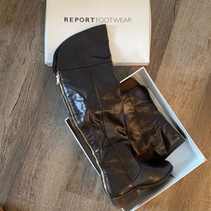 Super cute gently worn thigh high Report boot